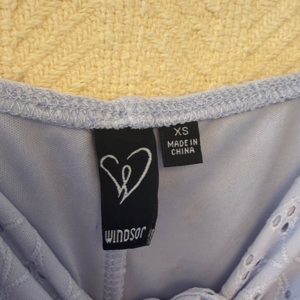 Windsor Light purple Strapless Dress - Picture 2 of 8